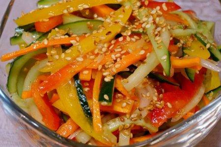 Китайский салат с болгарским перцем