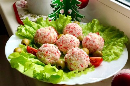 Рецепты закусок из крабовых палочек рецепты с фото