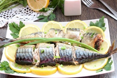 Скумбрия в вине