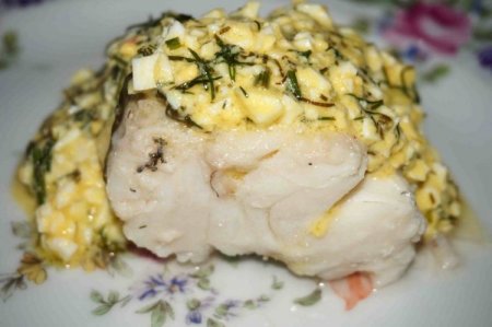 Морской окунь по-польски
