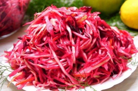 Салат со свеклой и морковью Салат со свеклой и морковью