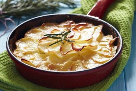 Картошка в сметане на Новый год Картошка в сметане на Новый год