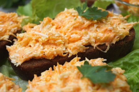 Морковная закуска на Новый год Морковная закуска на Новый год