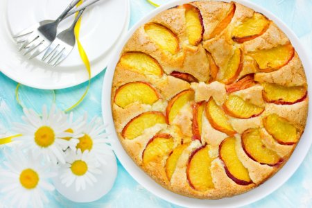 15 простых рецептов шарлотки с персиками