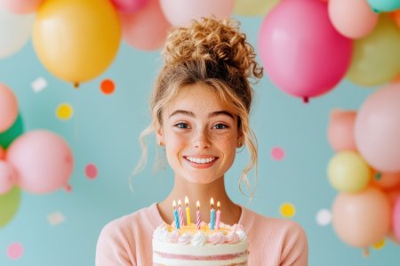 Открытки и картинки «С Днем рождения!» девушке