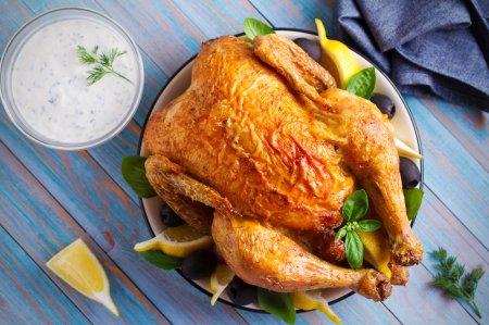 10 отличных рецептов, как приготовить курицу целиком в аэрогриле