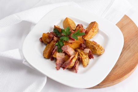 6 рецептов вкуснейшей картошки с салом в фольге на мангале
