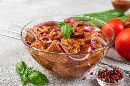 Маринад для шашлыка из свиной шеи – простой и пошаговый рецепт