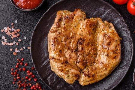 Сочные стейки из свиной шеи в аэрогриле – вкусный пошаговый рецепт