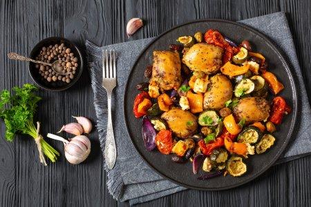 Куриное филе с овощами в аэрогриле – вкуснейший рецепт