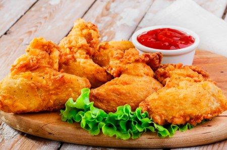 Куриные крылышки как в KFC – простой рецепт пошагово