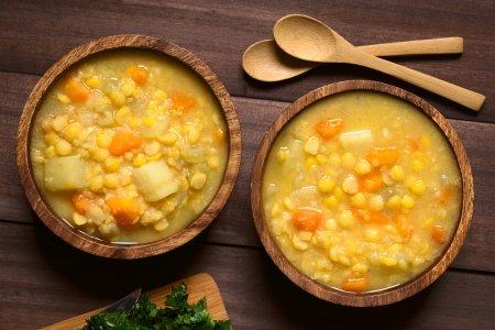 Гороховый суп без мяса – простой и вкусный рецепт пошагово