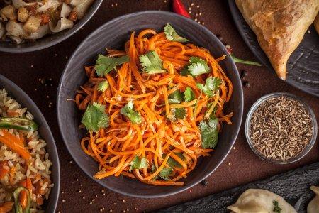 Салат «Морковча» по-корейски – простой и вкусный рецепт