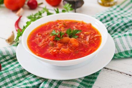 Диетический борщ без зажарки – простой и вкусный рецепт пошагово