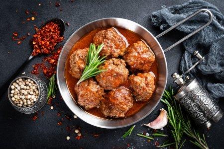 Классическая подливка из томатной пасты с мукой для котлет