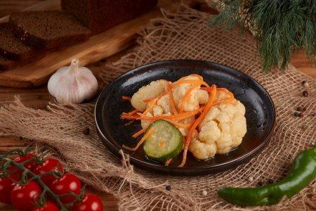 Цветная капуста по-корейски – оригинальный и вкусный рецепт