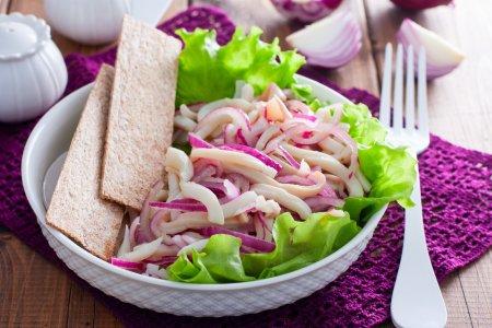 Хе из кальмаров по-корейски: простой и вкусный рецепт