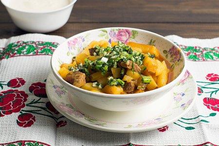 Азу по-татарски с солеными огурцами – вкусный рецепт пошагово