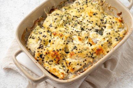 Филе тилапии с картошкой в духовке – вкусный рецепт пошагово