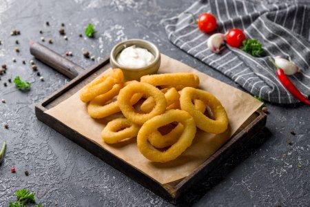 Кольца кальмара в кляре на сковороде – вкуснейший рецепт пошагово