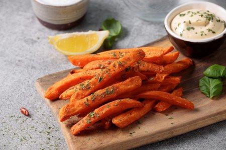 Картошка «Фри» из батата в духовке – простой рецепт пошагово