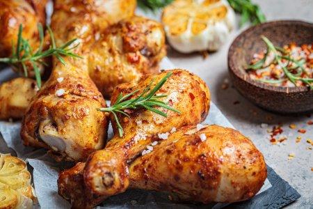 Куриные ножки в майонезе с чесноком в аэрогриле – рецепт пошагово