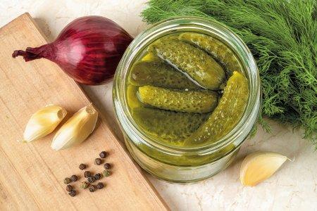 Маринованные корнишоны с горчицей на зиму – рецепт пошагово