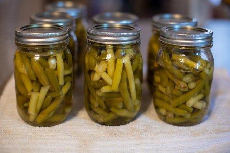Маринованная стручковая фасоль в банках на зиму – вкусный рецепт
