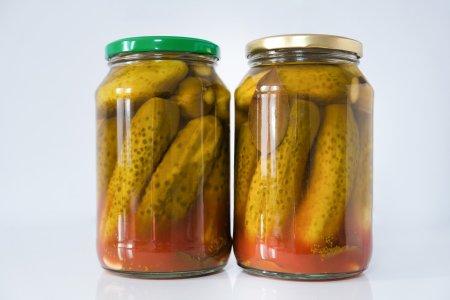 Маринованные огурцы с кетчупом чили без стерилизации