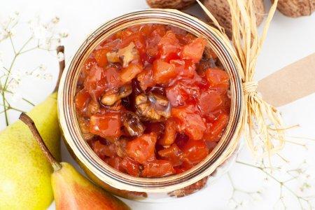 Варенье из груш с грецкими орехами на зиму – вкусный рецепт пошагово