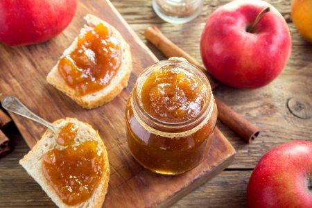 Яблочный джем с агар-агаром на зиму – рецепт пошагово