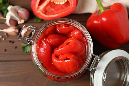 Маринованный болгарский перец без масла на зиму – рецепт пошагово
