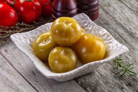 Маринованные зеленые помидоры без стерилизации на зиму