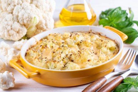 Цветная капуста с яйцом и сыром в духовке – вкусный рецепт