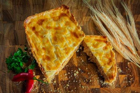 Заливной пирог с курицей на молоке – простой рецепт пошагово