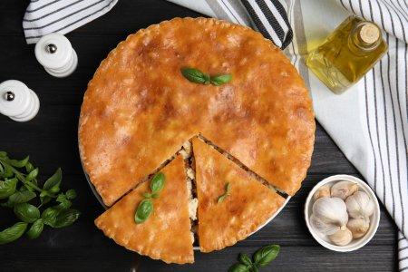 Заливной пирог с курицей и картошкой на сметане – рецепт пошагово