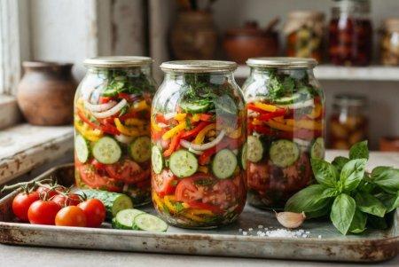 Очень вкусный салат «Шакароб» на зиму – рецепт пошагово