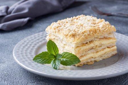 Крем со сгущенкой и сливочным маслом для «Наполеона»