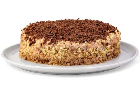 Торт из печенья со сгущенкой без выпечки