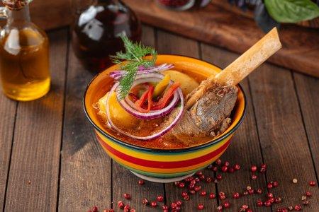 Шурпа из баранины в афганском казане – отличный рецепт