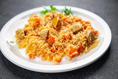 Узбекский плов со свининой в казане на плите – вкусный рецепт