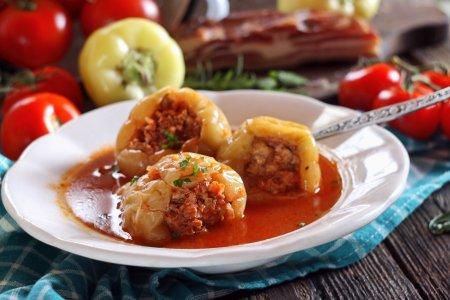 Голубцы из болгарского перца в кастрюле – вкусный и простой рецепт