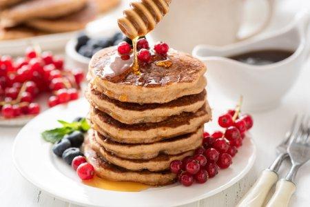 Оладьи из гречневой муки на кефире – простой и вкусный рецепт
