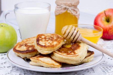 Оладьи на кефире без соды: пышные и вкусные – рецепт пошагово