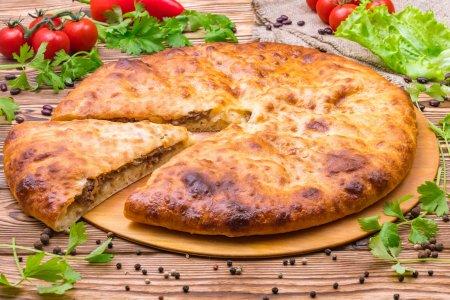 Осетинский пирог с мясом и картошкой – очень вкусный рецепт