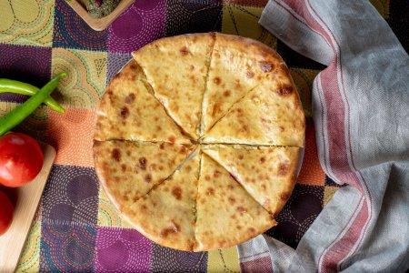 Хачапури с творогом и сыром на сковороде – рецепт пошагово