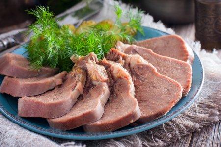 Говяжий язык в афганском казане – простой и очень вкусный рецепт