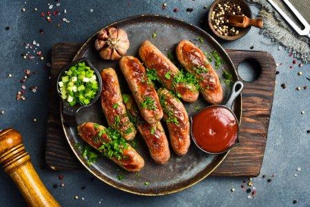 10 вкуснейших рецептов колбасок для жарки в аэрогриле