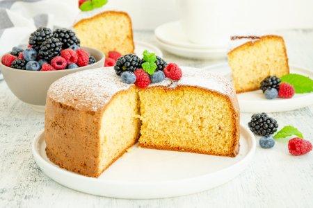 Ванильный бисквит на горячем молоке – рецепт пошагово