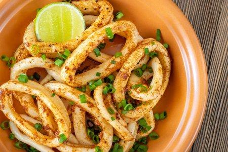 Замороженные кольца кальмара в аэрогриле: быстрый и вкусный рецепт